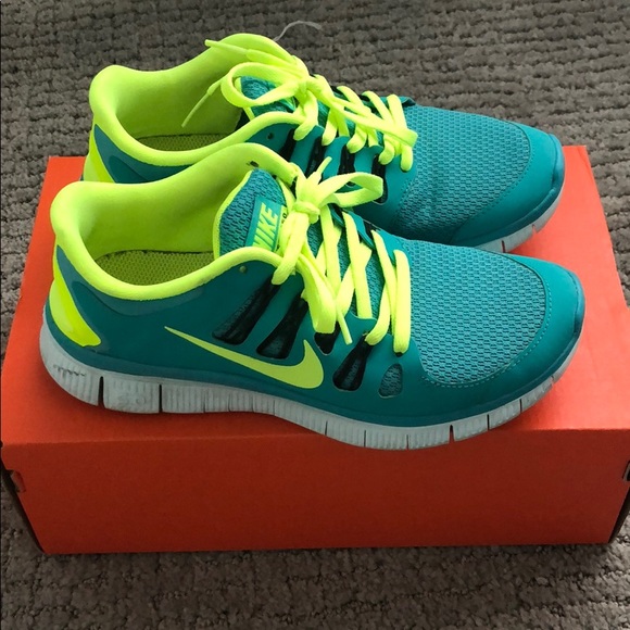nike free 5.0 turquoise